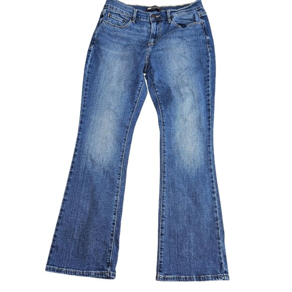 Levis 529 Bootcut Jeans Womens 6 Blue Medium Wash Stretch Denim - Picture 1 of 14